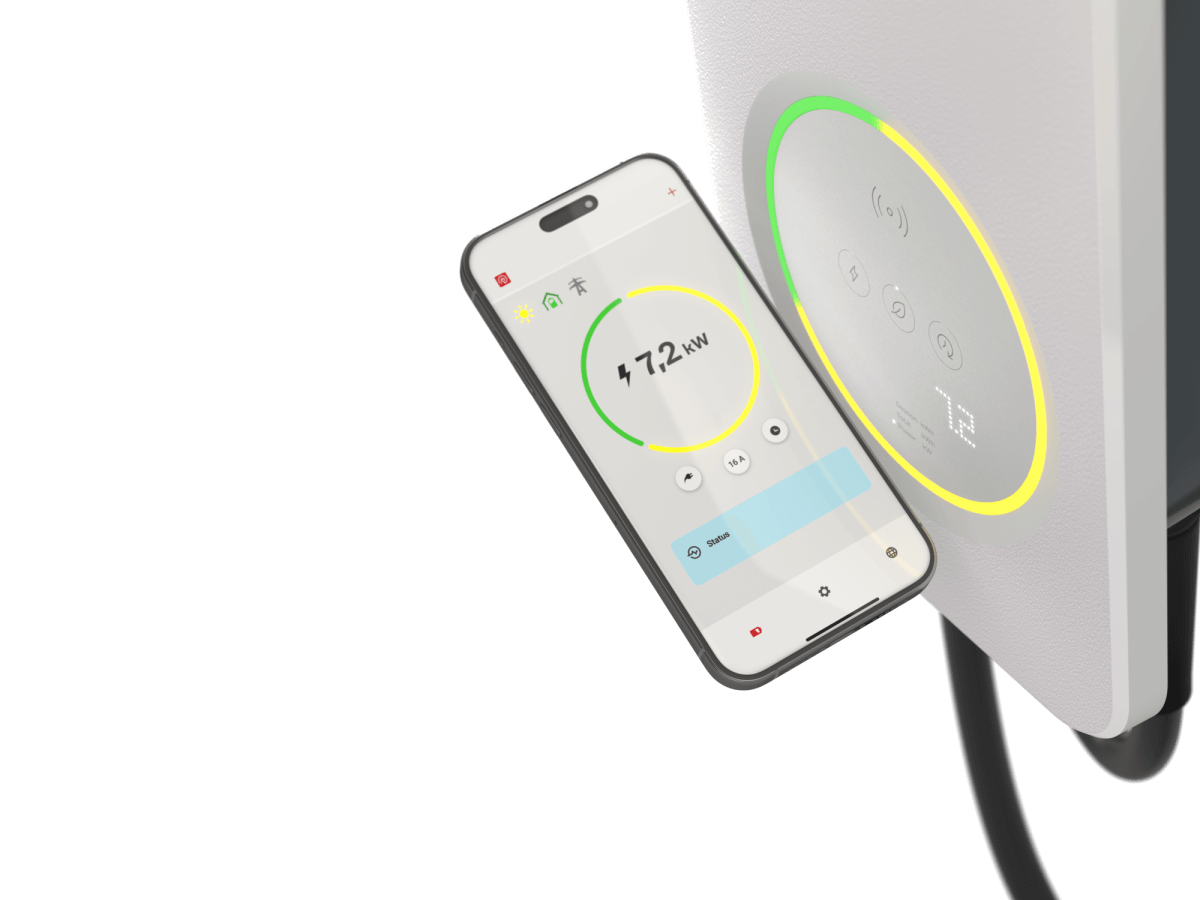 SE Rendering Produktfoto Fronius Wattpilot Flex Home User Interface